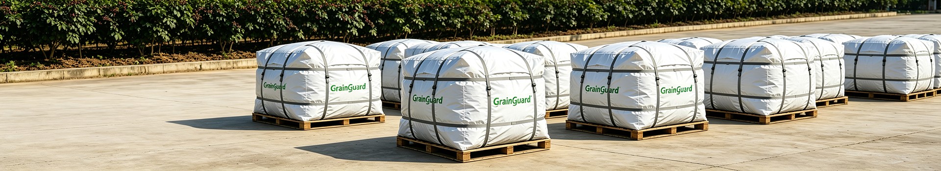 Hermetische coconopslag van groene koffiebonen