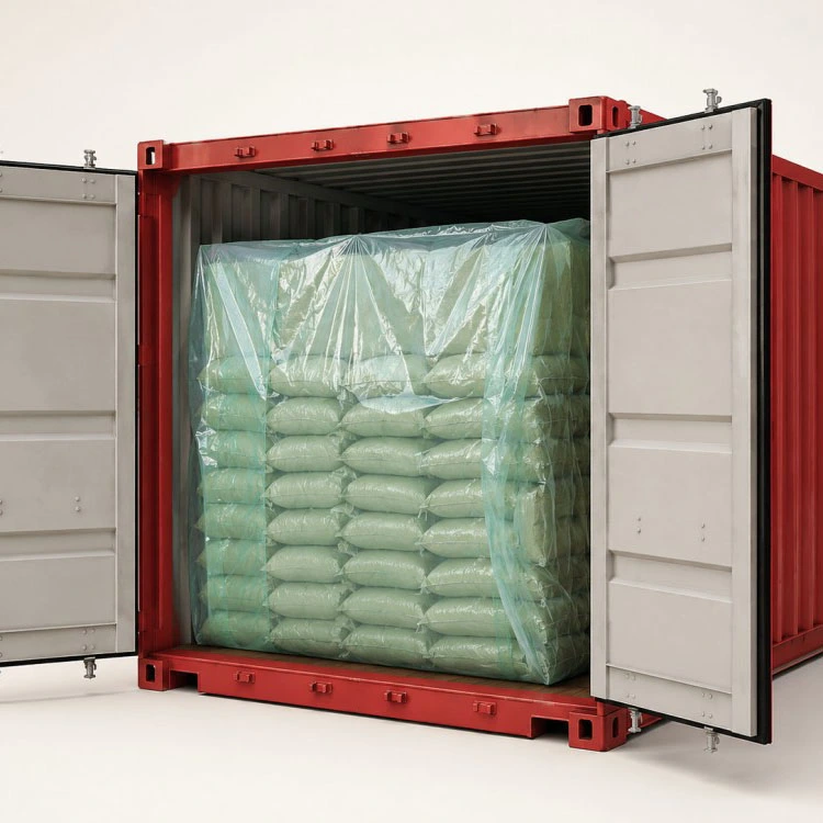 Luchtdichte containervoering Groene koffiebonenexport